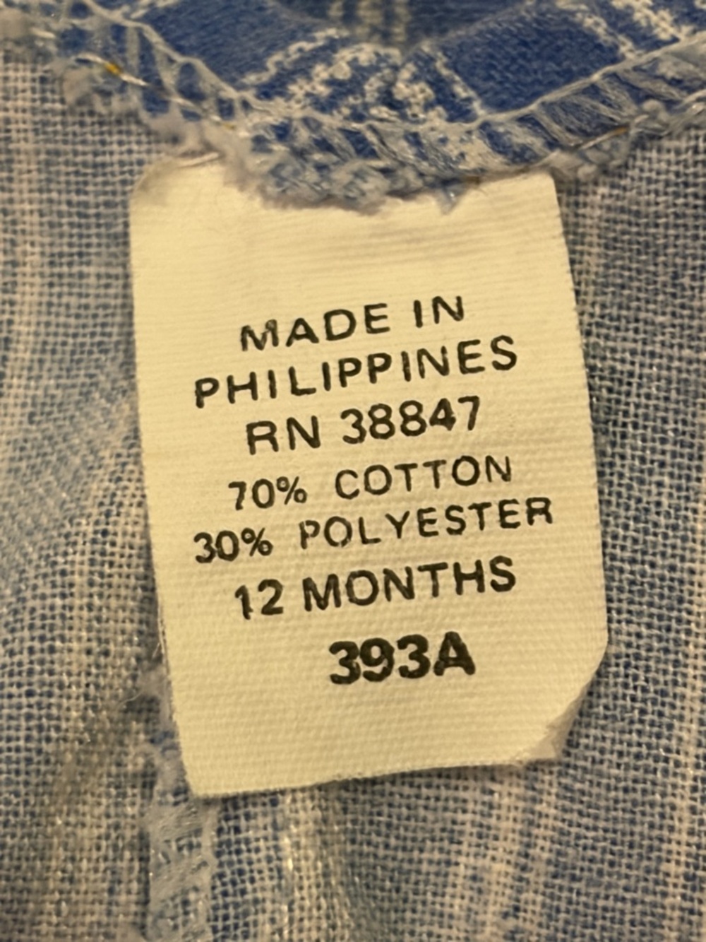 Vintage Daddy’s Little Helper Retro Pinstripe Snap Button Overalls, 12 Months - Picture 9 of 11